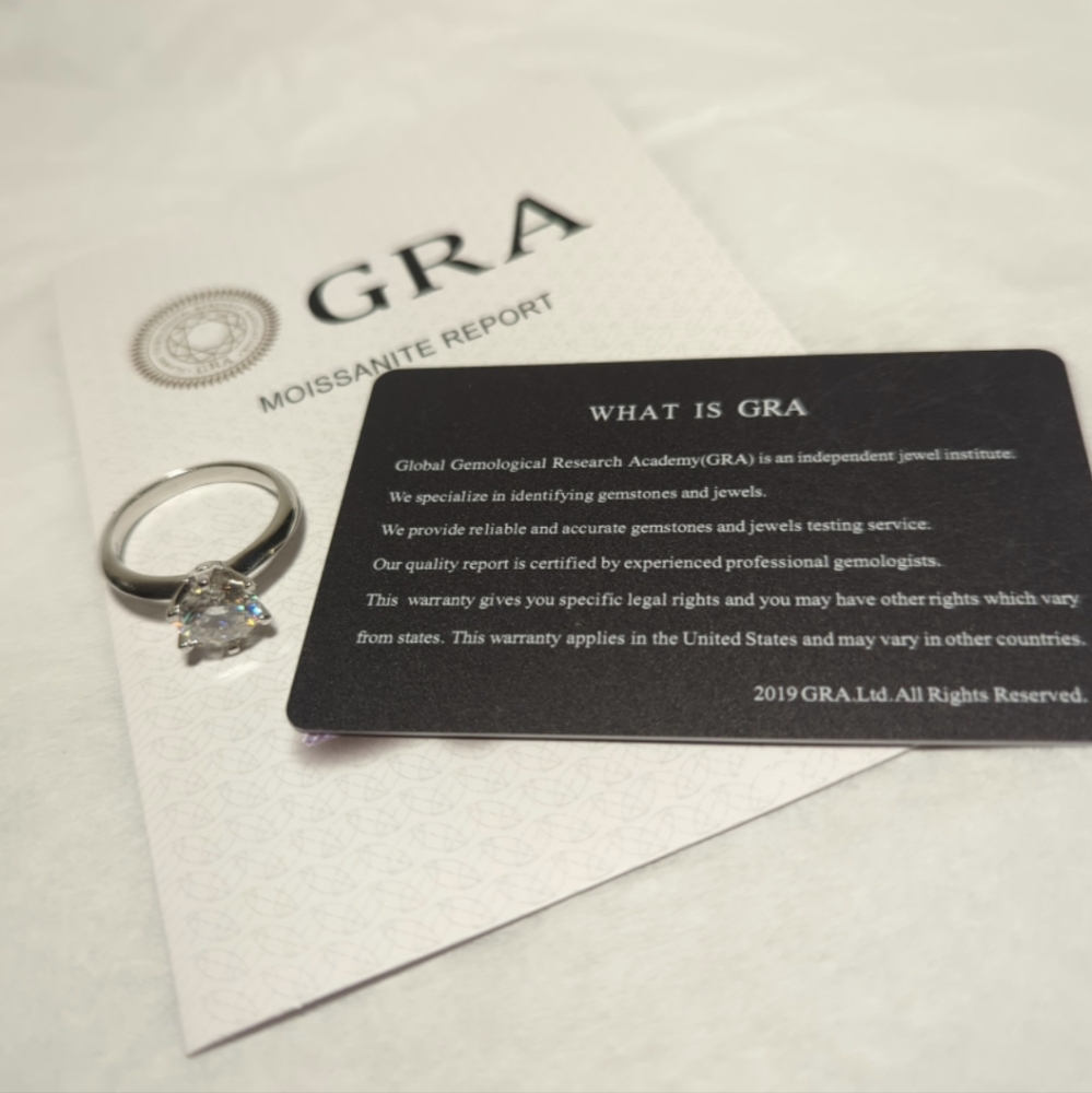3 Ctw Moissanite Ring